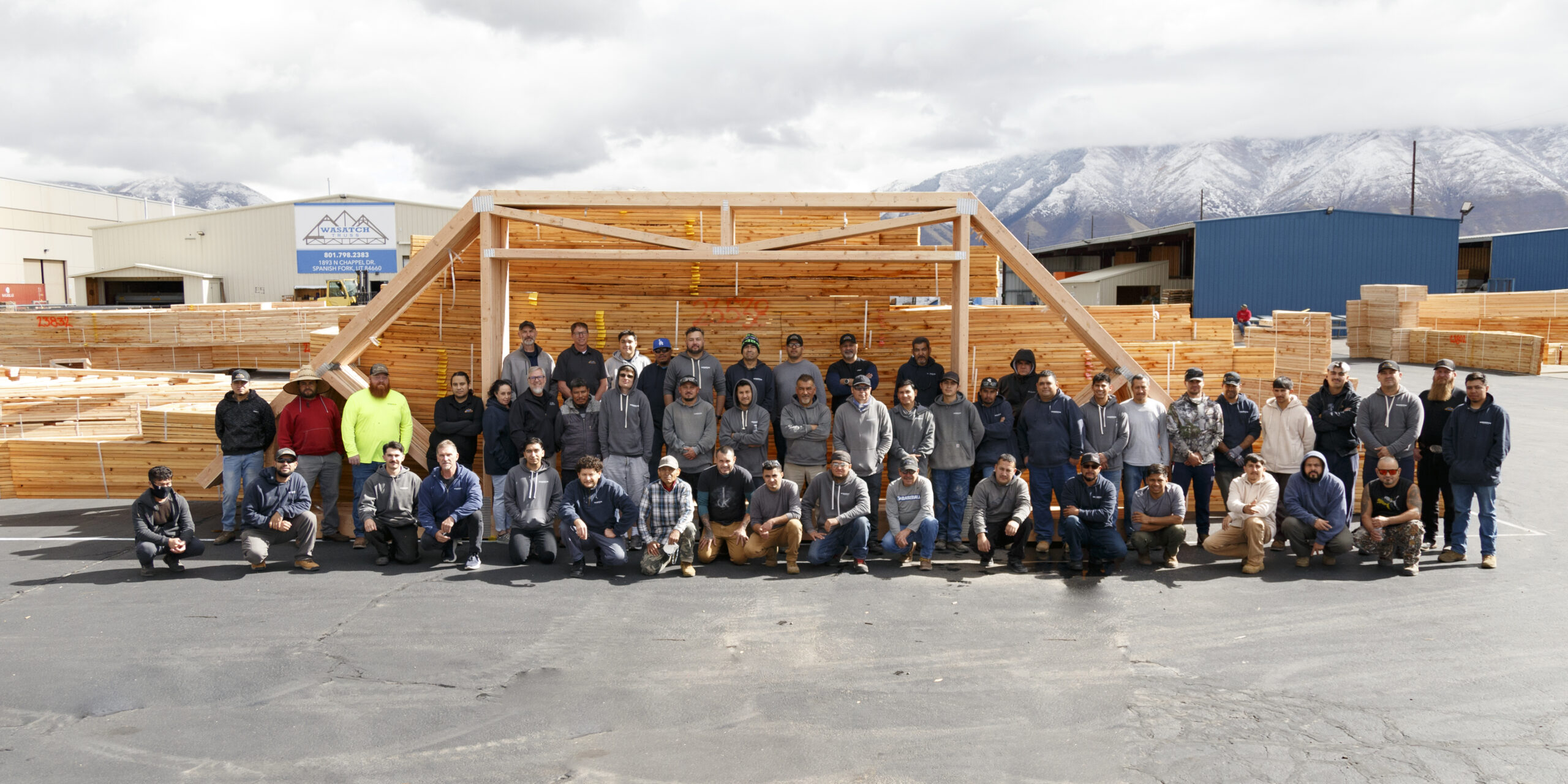 2025 Wasatch Truss Company Team Building at Lagoon