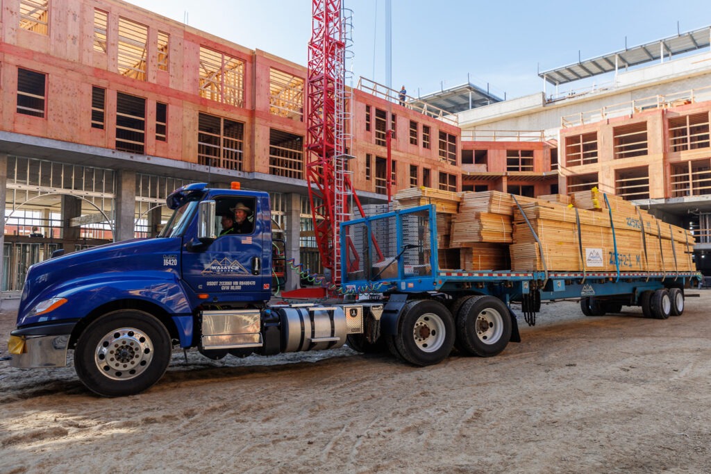 Wasatch Truss Services Truck